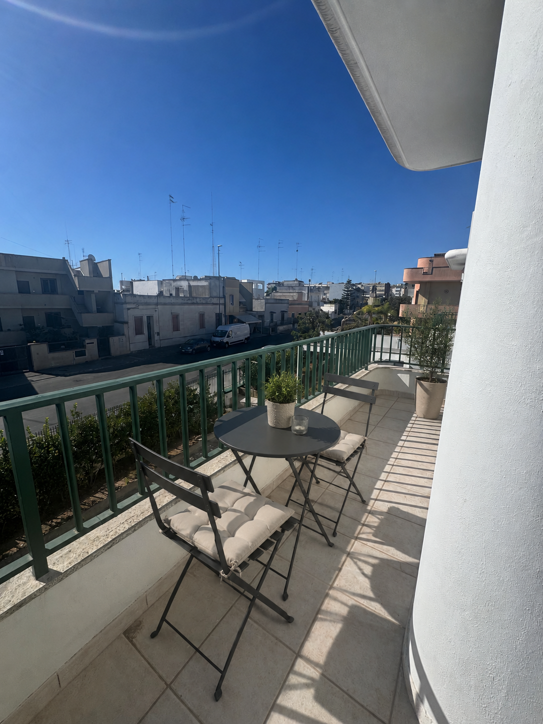 Balcone condiviso